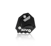 Pata Lateral Placa Placa Extensión Pata De Cabra Motocicleta para B&MW S1000XR 2020-2023 Placa De Extensión Lateral Almohadilla Ampliada Placa De Soporte Extensión Ampliador(Negro)
