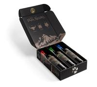 Pata Negra Estuche Fauna Ibérica de Vino con D.O. Rioja Crianza, Toro Roble y Mancha Roble, Sabor intenso y elegante con notas de frutos rojos y negros, especias y vainilla, 3 Botellas x 750
