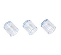 Pata redonda para silla con función antideslizante, diseñada para reducir el ruido y proteger el suelo de daños (16 mm)