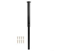 Pata telescópica portátil de 20.1 a 36.8 pulgadas, soporte de aluminio para caravana, caravana, barco, yate, comedor, escritorio, kit de bricolaje