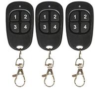 PATABIT 3X Mando a Distancia para Puerta Universal | Canales 433 MHz | Copia Todos los mandos a Distancia Originales de código Fijo Frecuencia 433,92 MHz | No Copia Rollin Code
