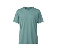 Camiseta Patagonia M's Cap Cool Daily Shirt - Boardshort Logo (Blue Sage - Light Blue Sage X-Dye) Hombre