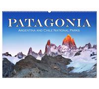 Patagonia, Argentina and Chile National Parks (Wall Calendar 2026 DIN A2 landscape), CALVENDO 12 Month Wall Calendar: Take inspiration from these ... these breathtaking national parks as well.