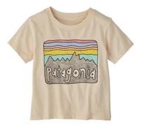 PATAGONIA Baby Fitz Roy Skies T-shirt - Niño - Beige - talla 18 meses- modelo 2026