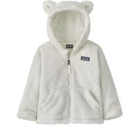 Patagonia Baby Furry Friends Hoody forro polar técnico con capucha niño - Birch White - 2T