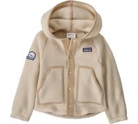 Patagonia Baby Retro Pile Jkt forro polar niño - Live Simply Whale Patch: Dark Natural - 4T