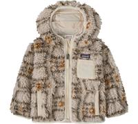 Patagonia Baby Retro-X Hoody forro polar con capucha niño - Snowshoe Hare: Natural - 4T