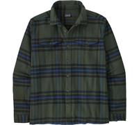 Patagonia - Camisas - M's Fjord Flannel Shirt Catch: Old Growth Green - Talla L - Verde Verde L