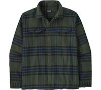 Patagonia - Camisas - M's Fjord Flannel Shirt Catch: Old Growth Green - Talla XL - Verde Verde XL