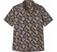 Patagonia - Camisas - M's Go To Shirt Jaguar Geo Dolomite Blue - Talla L - Azul Azul L