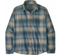 Patagonia M's L/S Cotton in Conversion LW Fjord Flannel Shirt camisa hombre - Melting Ombre: Summit Blue - XL