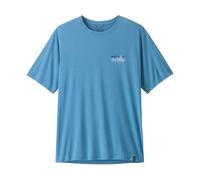 Patagonia Camiseta Capilene Cool Daily Shirt - '73 Skyline azul L