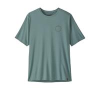 Patagonia Camiseta Capilene Cool Daily Shirt - Spoke Stencil azul XXL