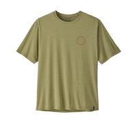 Patagonia Camiseta Capilene Cool Daily Shirt - Spoke Stencil verde S
