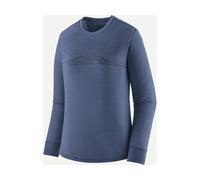 Patagonia Camiseta de mujer Cap Cool Merino Graphic L/S azul S