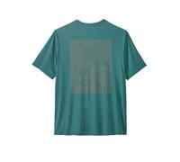 PATAGONIA Camiseta funcional para hombre Capilene® Cool Daily Graphic azul | S