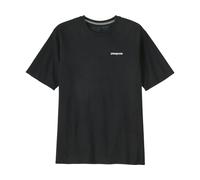 Patagonia Camiseta de montaña P-6 Logo Responsibili-tee Hombre Negro Talla S