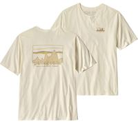 Patagonia - Camisetas - M's '73 Skyline Organic T-Shirt Birch White - Talla XL - Blanco Blanco XL