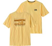 Patagonia - Camisetas - M's '73 Skyline Organic T-Shirt Buttercup Yellow - Talla 126-132 - Amarillo Amarillo 126-132