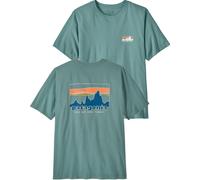 Patagonia - Camisetas - M's '73 Skyline T-Shirt Blue Sage - Talla XL - Azul Azul XL