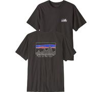 Patagonia - Camisetas - M's '73 Skyline T-Shirt Ink Black - Talla L - Negro Negro L