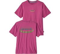 Patagonia - Camisetas - M's '95 Oval Logo T-Shirt Faded Magenta - Talla XL - Púrpura Púrpura XL