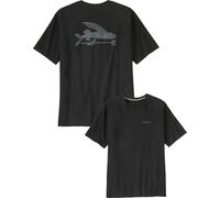 Patagonia - Camisetas - M's Flying Fish Responsibili-Tee Ink Black - Talla M - Negro Negro M