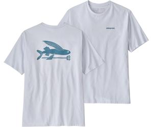 Patagonia - Camisetas - M's Flying Fish Responsibili-Tee White - Talla L - Blanco Blanco L