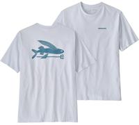 Patagonia - Camisetas - M's Flying Fish Responsibili-Tee White - Talla XL - Blanco Blanco XL