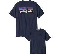 Patagonia - Camisetas - M's P-6 Logo Responsibili-Tee New Navy - Talla 156 - Azul marino Azul marino 156