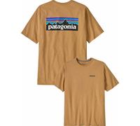 Patagonia - Camisetas - M's P-6 Logo Responsibili-Tee Talon Gold - Talla XL - Marrón Marrón XL