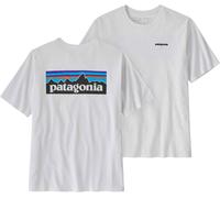 Patagonia - Camisetas - M's P-6 Logo Responsibili-Tee White de Algodón - Talla XL - Blanco Blanco XL