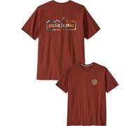 Patagonia - Camisetas - M's Unity Fitz Responsibili-Tee Dried Vanilla - Talla S - Marrón Marrón S