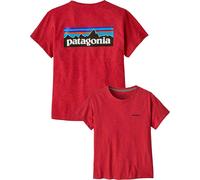 Patagonia - Camisetas mujer - W's P-6 Logo Responsibili-Tee Potters Red para Mujer - Talla L - Rojo Rojo L