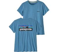 Patagonia - Camisetas mujer - W's P-6 Logo Responsibili-Tee Shore Blue para Mujer - Talla S - Azul Azul S