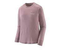 Patagonia Capilene Cool Merino Graphic - Camiseta técnica para Mujer | EU L in Fitz Roy Strata: Quiet Violet