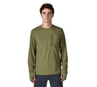 Patagonia Capilene Cool Sun - Camiseta técnica para hombre | EU S in Caper Green/Buckhorn Green
