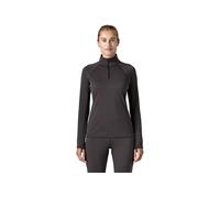 Patagonia W's Cap MW Zip Neck camiseta térmica mujer - Ink Black - L
