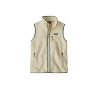 Patagonia - Marcas - W's Retro Pile Vest Natural w/Ellwood Green para Mujer - Talla M - Beige Beige M
