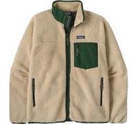 Patagonia - Chaquetas - M's Classic Retro-X Jkt Dark Natural w/Treeline Green - Talla L - Beige Beige L