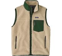 Patagonia - Chaquetas - M's Classic Retro-X Vest Dark Natural w/Treeline Green - Talla S - Beige Beige S