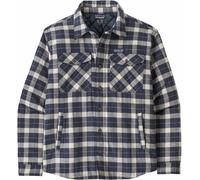 Patagonia - Chaquetas - M's LW Insulated Fjord Flannel Shirt Evergreen Fjord Smolder Blue de Algodón - Talla L - Verde Verde L