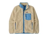 Patagonia Classic Retro-X chaqueta de forro polar Hombre en Dark Natural/Shore Azul | EU S in Dark Natural/Shore Blue