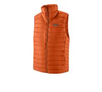 Patagonia Down Sweater chaleco para hombre en Redtail Rust | EU S