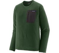Patagonia - Forros polares - M's R1 Air Crew Treeline Green - Talla S - Verde Verde S