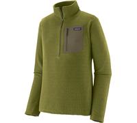 Patagonia - Forros polares - M's R1 Air Zip Neck Caper Green - Talla M - Verde Verde M