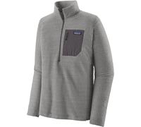 Patagonia Pulóver con cremallera en el cuello R1 Air gris S