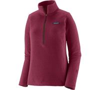 Patagonia - Forros polares mujer - W's R1 Air Zip Neck Berry Fig - Talla L - Púrpura Púrpura L