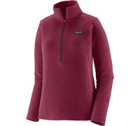 Patagonia - Forros polares mujer - W's R1 Air Zip Neck Berry Fig - Talla XS - Púrpura Púrpura XS