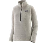 Patagonia - Forros polares mujer - W's R1 Air Zip Neck Birch White para Mujer - Talla S - Beige Beige S